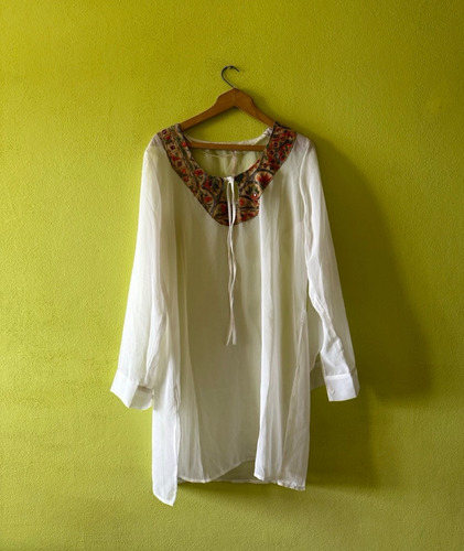 Camisola Dama Xl Boho Indian Impecable