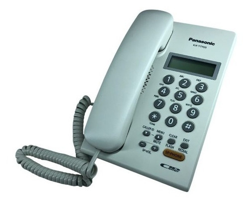 Teléfono Panasonic De Mesa Con Pantalla Kxt7705x-b