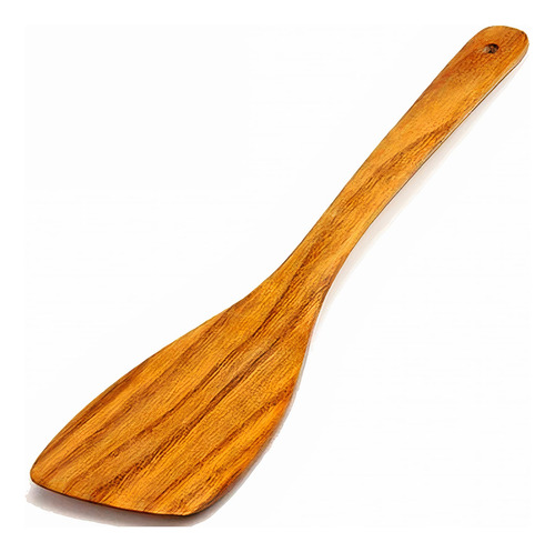 Espatula Cuchara Madera Bambu  Wok Utensilio Cocina 2