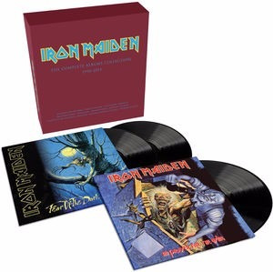Iron Maiden Collectors Box+no Prayer+fear Of The Dark Lp