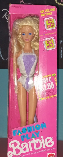 Imagem 4 de 6 de Barbie Fashion Play 1988 Lingerie Antiga 80 90 Superstar