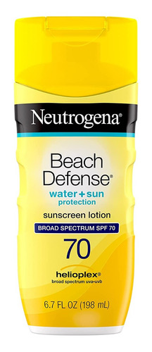 Protección Solar De Playa, De Neutrogena, Loción Spf 70
