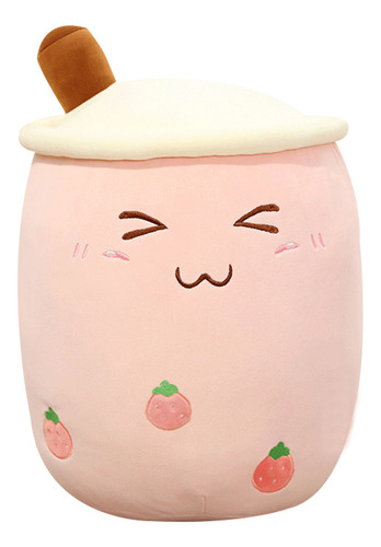 Taza De Peluche Bubble Tea, 24 Cm/35 Cm, Rellena De Leche