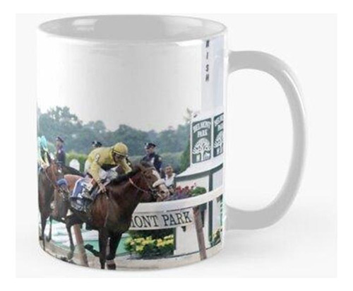 Taza Leyenda De Las Carreras De Caballos Póster Calidad Prem