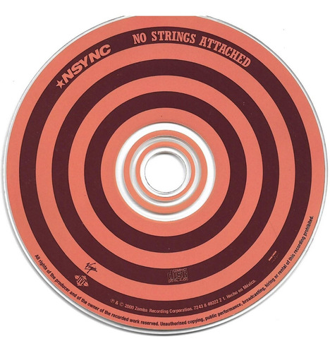 Nsync - No Strings Attached ( Detalle)