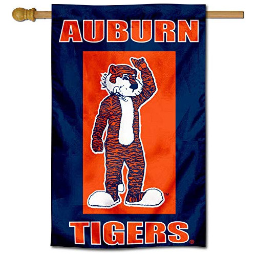 Bandera De Casa De Doble Cara De Auburn