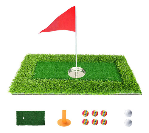 Estera De Práctica Plegable Verde De Golf Flotante Para