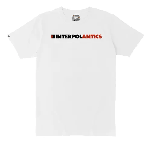 Camiseta Estampada Hombre Interpol Rock Banda Ink2