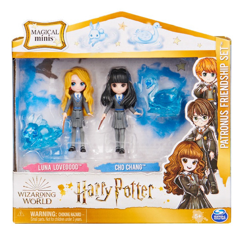 Pack Muñecos Wizarding World Mini Harry Potter Luna & Cho 