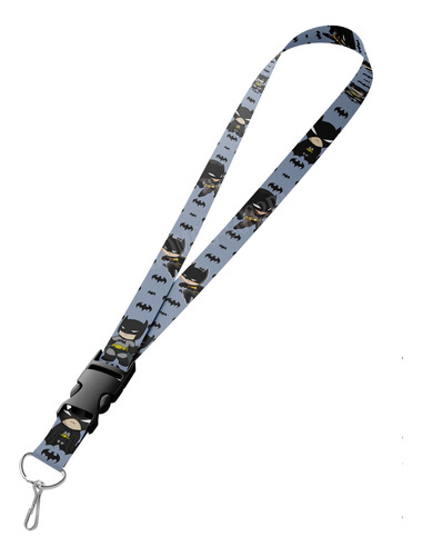 Llavero Cinta Cuello Lanyard - Batman Mini - L3p