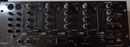 Mixer Pioneer Djm - 4000 Made In Japan 4 Canales