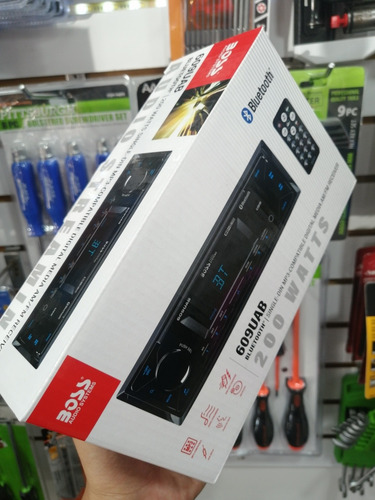Reproductor Boss Bluetooth Usb Aux Doble Salida Planta