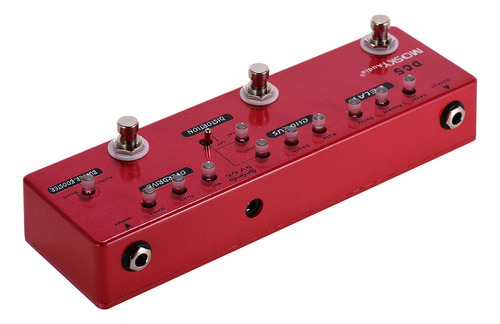 Mosky Dc5 6 En 1 Guitarra Multi-efectos Pedal Delay + Chorus