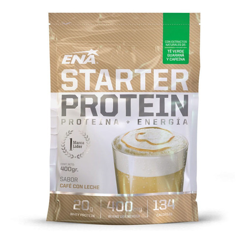 Suplemento Dietario Starter Protein Café Con Leche 400 Gr