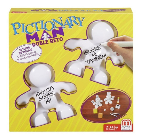 Pictionary Man Doble Reto / Original Mattel Games