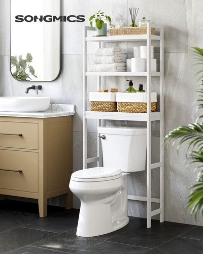 Organizador De Baño Bambú De 3 Niveles