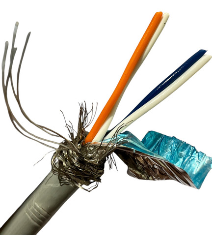 Cable Rs485 5 Pines Frankex 100mts Mallado Usa Dmx 120 Ohms