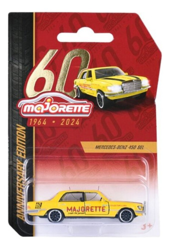 Majorette - Anniversary Edition Mercedes Benz 450 7,5 Cm.