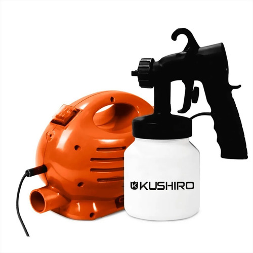 Imagen 1 de 5 de Equipo Pintar Latex Kushiro 650w Compresor Soplete Pistola