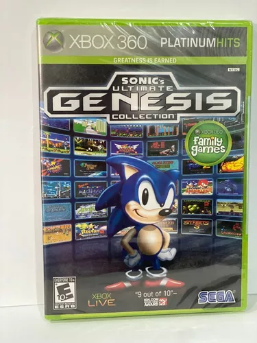 Sonic's Ultimate Genesis Collection - Xbox 360, Xbox 360