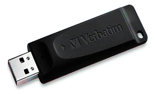 Pendrive Verbatim 16gb Slider Usb 2.0 Videcom Color Negro