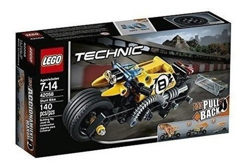 Juego De Vehículo Avanzado Lego Technic Stunt Bike 42058