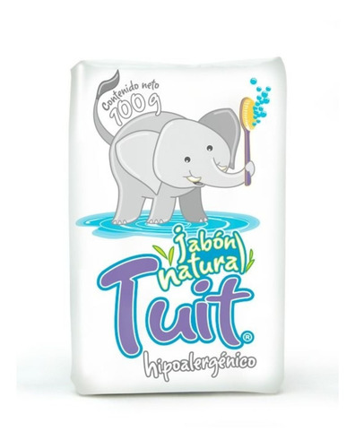 Jabón Natural Hipoalergénico Tuit 60 Pzas De 100g