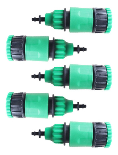 5pcs Adaptadores De Tubos Agua Para Riego Por Goteo Manguera