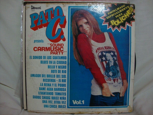 Vinilo Pato C Sound Carmusic Party Volumen 1 D1