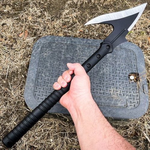 Machado Arpão Tomahawk Tático Militar Sobrevivência+ Bainha