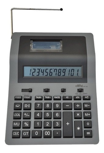 Imagen 1 de 5 de Calculadora Cifra Pr-226 Con Impresor Y Trafo + 10 Rollos