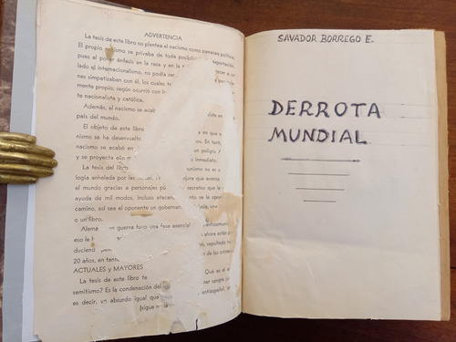 Derrota Mundial - Salvador Borrego E