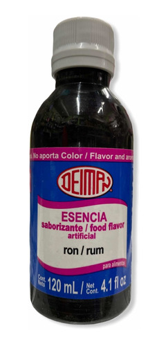 Esencia Saborizante De Ron 120 Ml