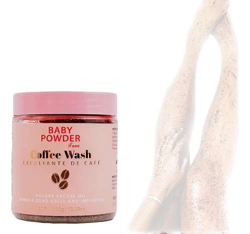 Exfoliante Corporal Café Mejora Circulación E Hinchazon 300g