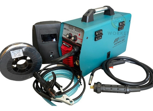 Soldadora Mig/mag/tig/arco + Carrete Alambre 5kgs, 300 Amp 