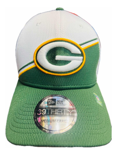 Gorra New Era Nfl Green Bay Packers Sideline White 2023 Ml