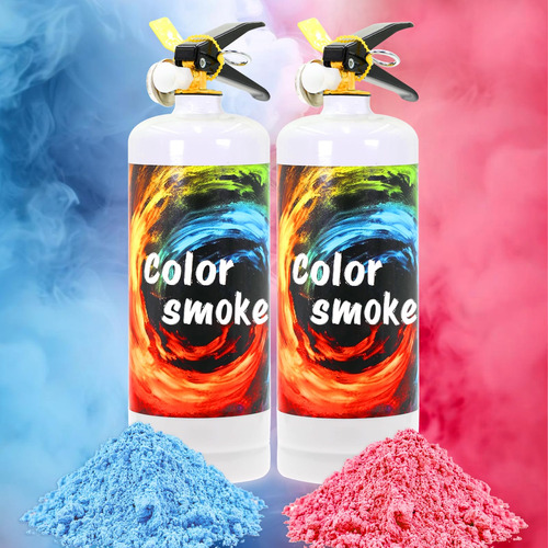Extintor Incendio Revelacion Genero Humo Para 2 Unidad Polvo