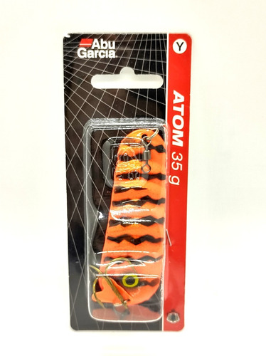 Cuchara Señuelo Abu Garcia Atom 35 Gramos Orange/flame