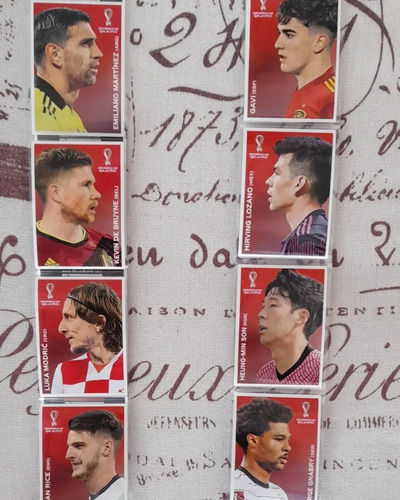 .- Laminas Mundial Qatar 2022 Panini Coca Cola