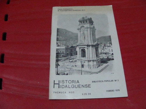 Libro Clave 89 Historia Hidalguense , Biblioteca Popular No 