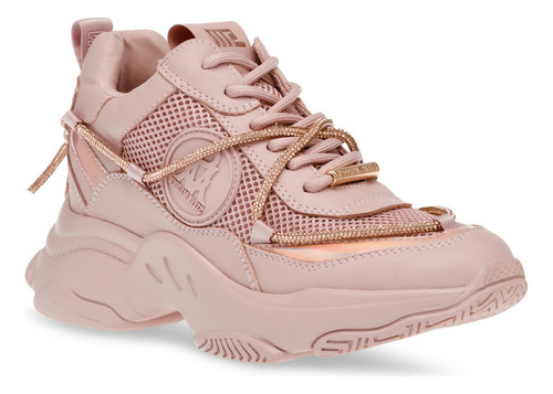 Tenis Steve Madden Mujer Motocross Rose Gold