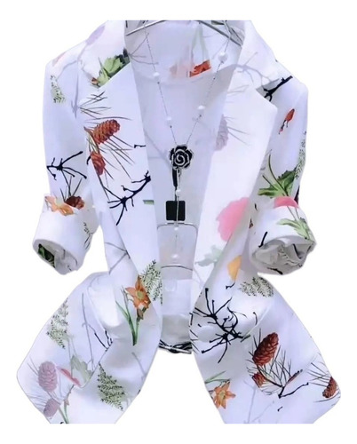 Tailored Suit Floral Jacket Solar Protection