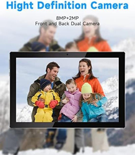 Tablet 2 Em 1, Tablet Android 13 De 10 Polegadas Com Teclad