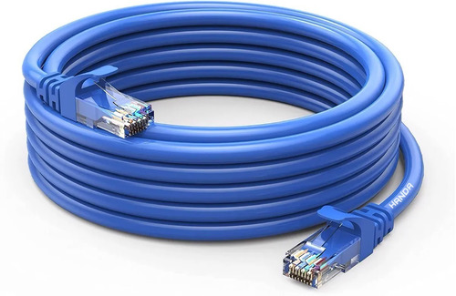 Imagen 1 de 10 de Cable Red 5 Metros Cat 6 Rj45 Utp Armado Ethernet Interior