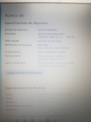 Lenovo Amd A9-9410- 8gb+1t Radeon R5! 80ul000ear