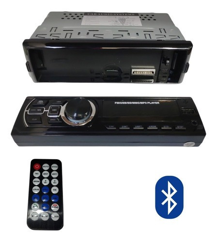 Autoestéreo para auto Souno AUTMOTIVA Bluetooth con USB, bluetooth y lector de tarjeta SD