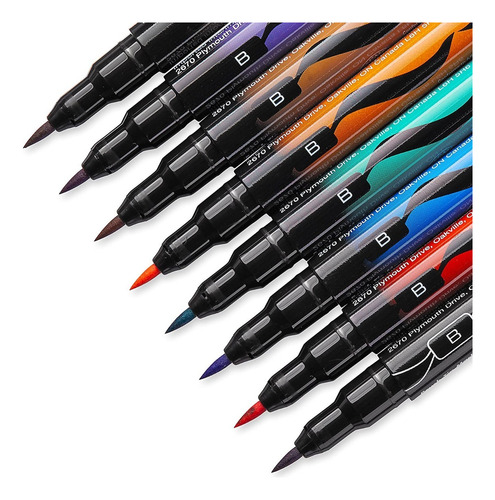 Prismacolor Premier 8 Marcadores Illustration Brush Tip