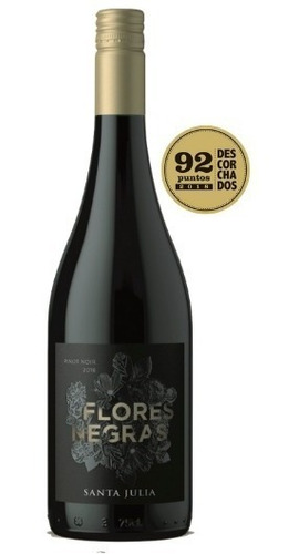 Imagen 1 de 5 de Flores Negras - Santa Julia - 100% Pinot Noir