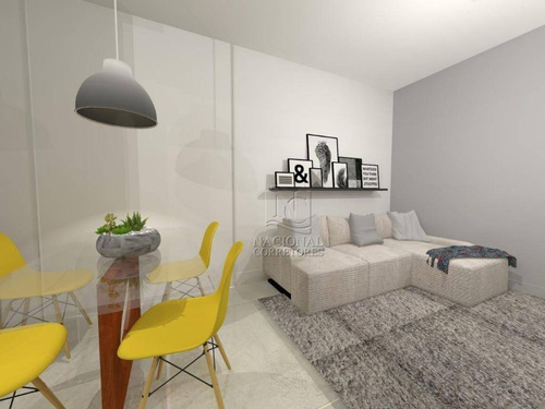 Apartamento Com 2 Dormitórios À Venda, 56 M² Por R$ 350.000,00 - Vila Bastos - Santo André/sp - Ap8567