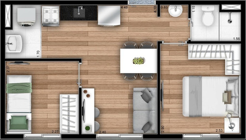 Imagem 14 de 19 de Apartamento - Ap05373 - 70249681